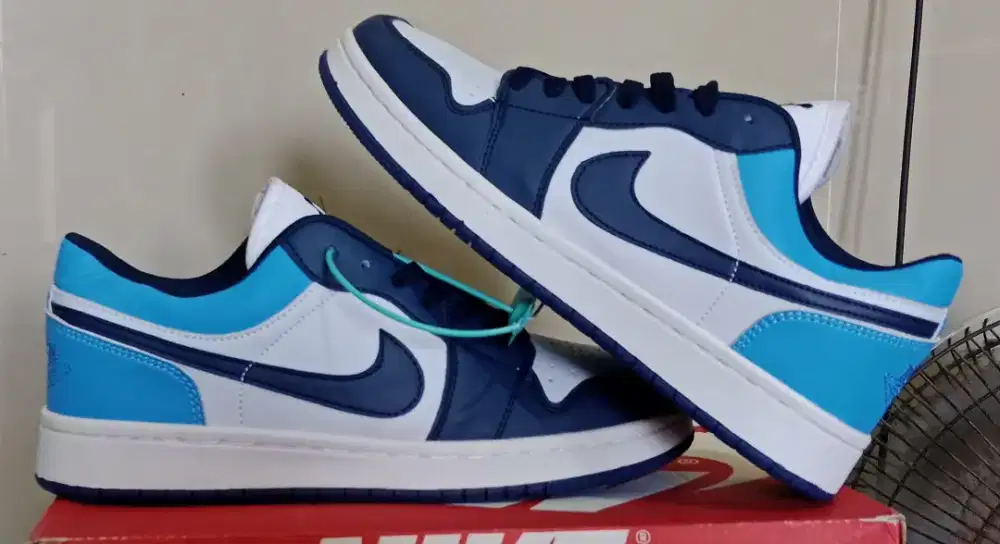 Sepatu NK AJ low blue size 41