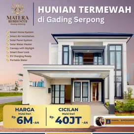 MATERA RESIDENCE TYPE 9x18 Spec Quadra Luxurious Living