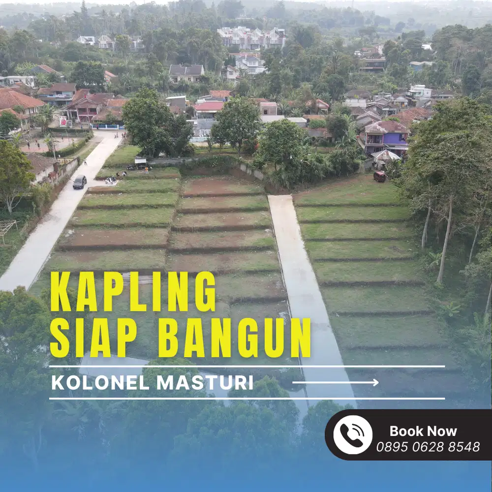 TANAH DI CIMAHI 3 MENIT KE ALAM WISATA CIMAHI