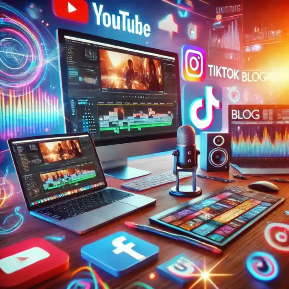 berminat kerja sama usaha live streaming dan content creator
