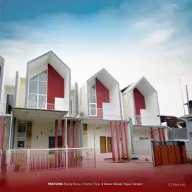 Siap huni posisi hook rumah 2 lantai scandinavian dekat bandara malang