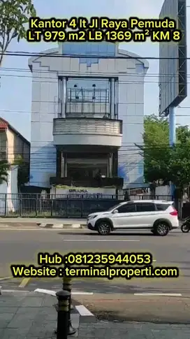 Kantor dan Pertokoan  4 lt Di Jl Raya Sekayu Pemuda Semarang Tengah