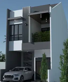 Rumah Mewah Modern Exclusive Strategis dekat Stasiun Ciracas Jaktim