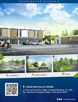 RUMAH SIAP HUNI CICILAT FLAT & STRATEGIS GRAND BALAD KEMANG DI BOGOR