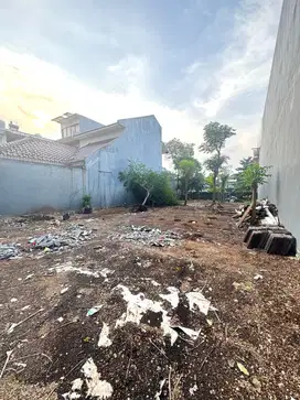 Tanah Kav DKI Meruya Selatan 250M Siap Bangun SHGB Hadap Selatan