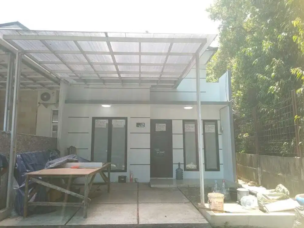 Rumah POJOK SIAP HUNI Free All in Free Kanopi & AC bojongsari sawangan