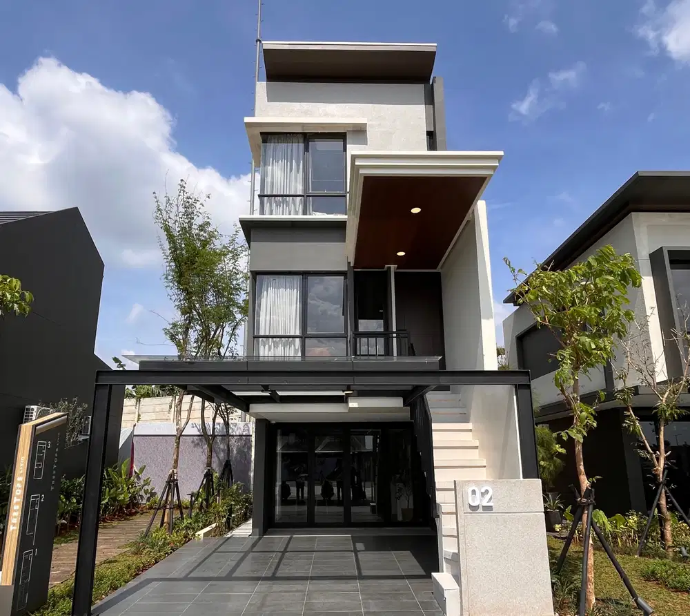 Rumah 3 lantai di gading serpong 10 menit ke BSD