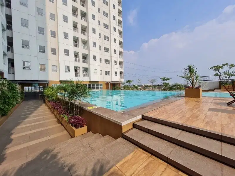 Apartement siap huni nempel toll