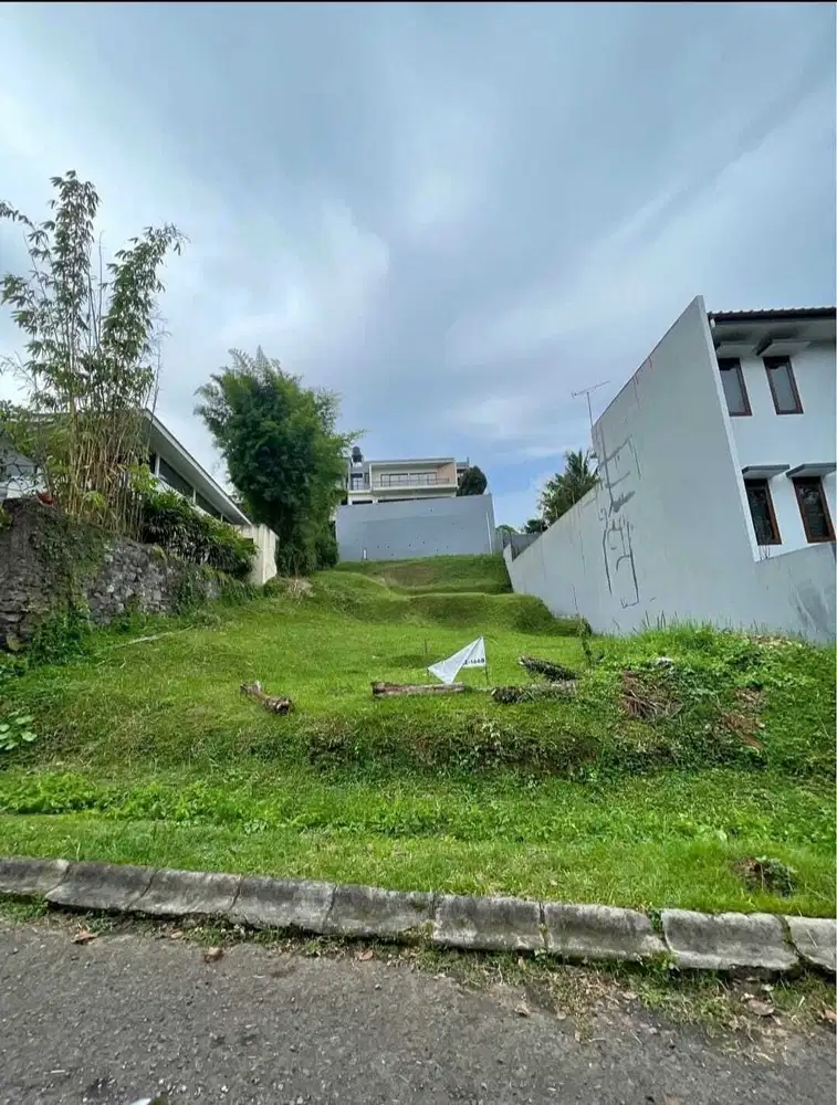 Dijual cepat tanah kav siap bangunan di lokasi terbaik dago resort
