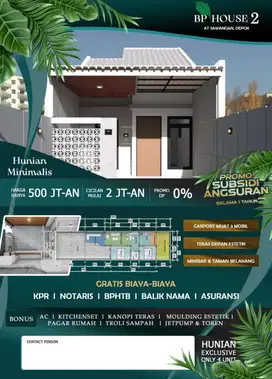 Rumah mewah cash kpr bisa lokasi strategis