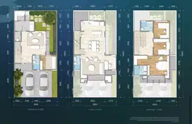 Rumah mewah 3 lantai depan mall Bsd city | cluster Eonna