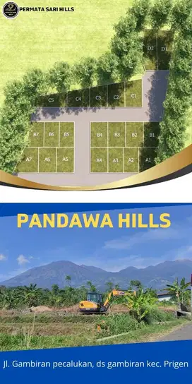 JUAL TANAH KAVLING MURAH VIEW PEGUNUNGAN ALAM