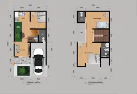 Rumah Murah 2 Lantai Dekat Gerbang Tol Limo Depok