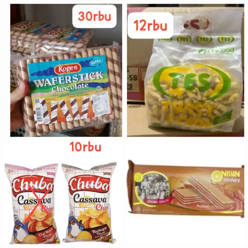 Aneka cemilan murah