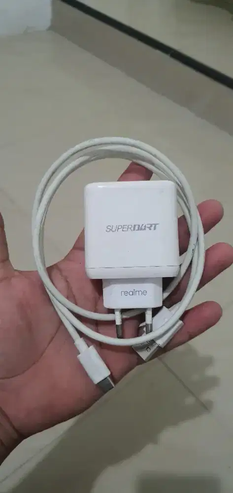 Charger Realme SuperDart FastCharging 65watt