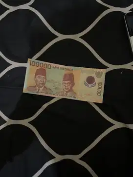 UANG 100rb keluaran tahun 1999