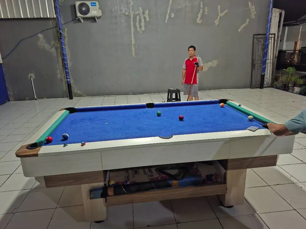 MEJA BILLIARD 7 FEET