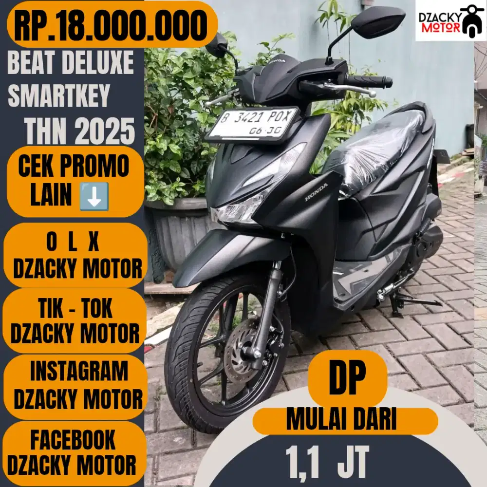 BEAT DELUXE SMARTKEY 2025 SECOND LIKE NEW