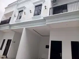 Rumah Cluster Cipedak Full Bata Merah dekat UI tol Kukusan