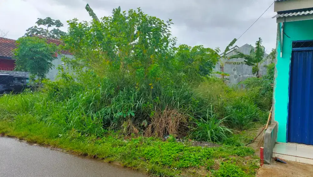 Tanah 290 Meter Persegi Strategis Dekat Kecamatan Parung