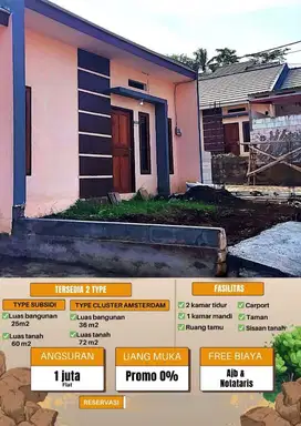 Rumah Investasi Tinggi di Malang, Lokasi Strategis & Sejuk