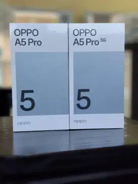 PROMO OPPO A5PRO 5G RAM 8/256 GB NEW SEGEL GARANSI RESMI