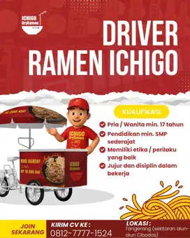 Lowongan Rider Ramen Keliling