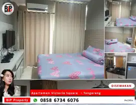 Apartemen victoria square studio fully furnish lengkap