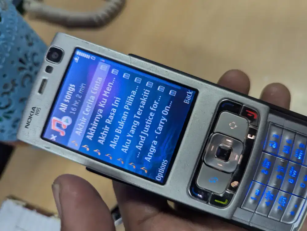 Nokia N95 silver mulus bonus memori 4GB