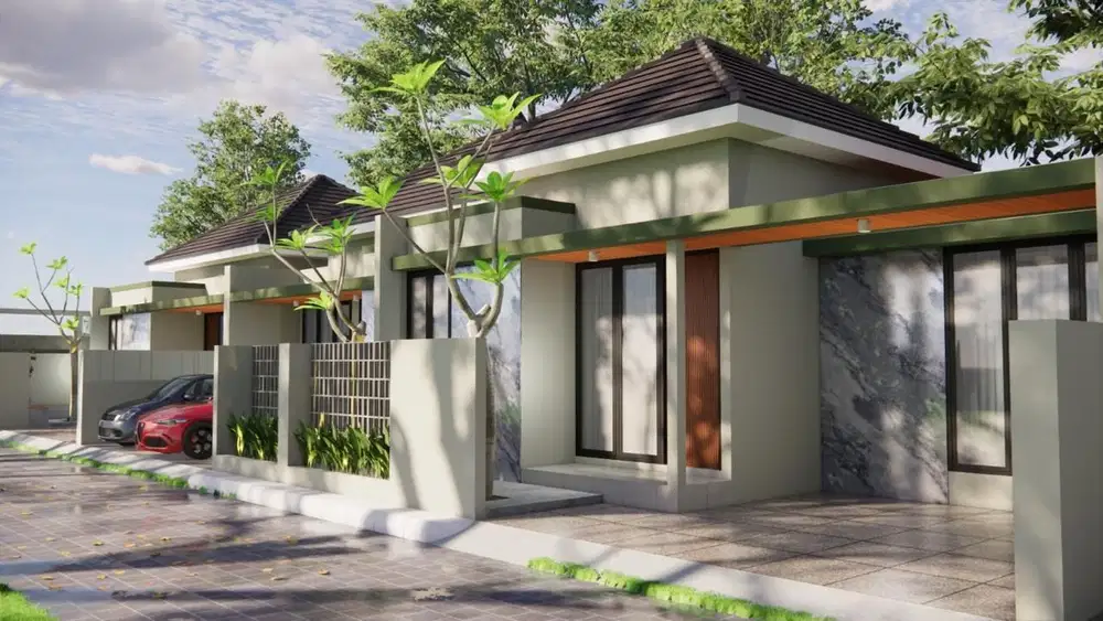 RUMAH MURAH, MINIMALIS MODERN DI BERBAH SLEMAN