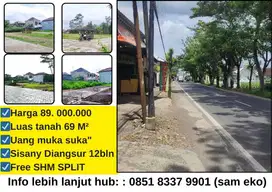 Tanah kavling pribadi lokasi pusat kota