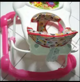 Baby walker pink