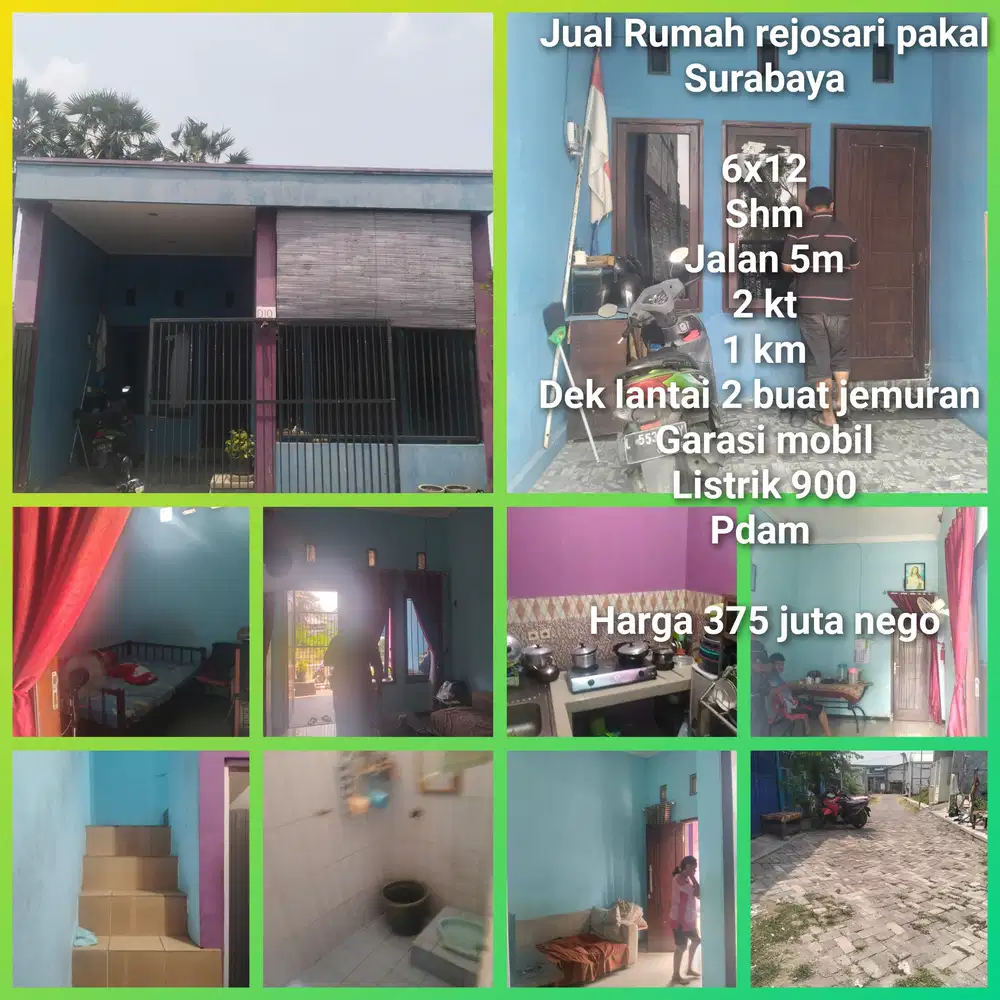 RUMAH MURAH DI PAKAL REJOSARI SURABAYA BARAT