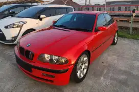 BMW E46 318i Matic M43 Merah Asli PAJAK HIDUP