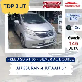 Promo TDP 0 Rupiah Freed SD AT 2014 Silver Ac Double