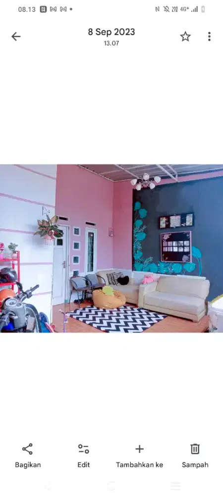 Sofa 2 buah, bahan kulit sintetis