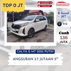 Promo TDP 0 Rupiah Calya G MT 2023 Putih
