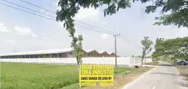 DIJUAL Tanah LD 47 mtr, Kawasan Peruntukan Industri Caruban MADIUN