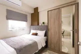 Disewakan Apartemen Green Pramuka City 2 Bedroom Fullyfurnish Baru