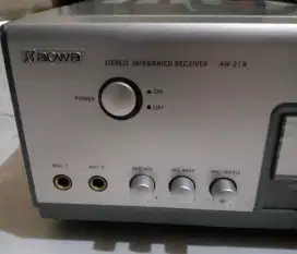 Aowa integrate Amplifier AW 21 R kondisi off