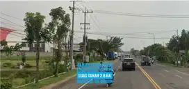 JUAL Tanah LD 100 mtr, Dpn Exit TOL Dumpil MADIUN, Mantap