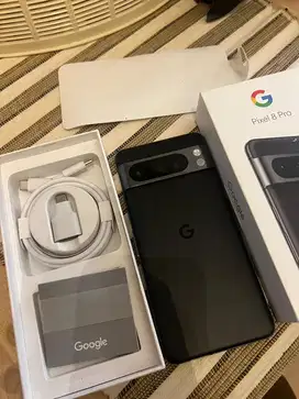 Google pixel 8 pro 128GB bea cukai asli full set ori sampe nota