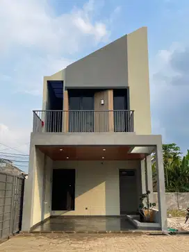 Rumah Baru Bisa Custom Dekat Pintu Tol Limo Free All Biaya Depok