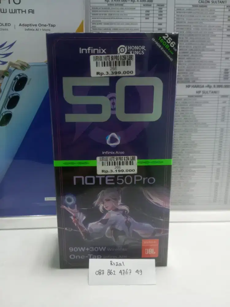 INFINIX NOTE 50 PRO 8/256  | ATLANTIS DAHSYAT