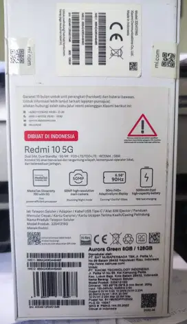 Jual Redmi 10 5G 6/128 GB