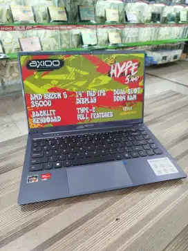 AXIOO HYPE 5 AMD X3|| DANA PELAJAR || BISA KREDIT TANPA DP | BISA COD