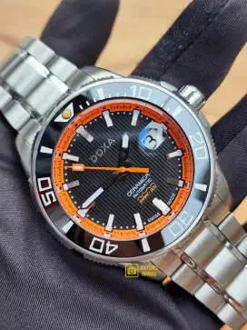 Jam Tangan Rare Original Doxa Shark 300 Ceramica Automatic Swiss Box