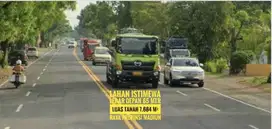 DIJUAL Tanah LD 65 mtr , Sltn Gerbang Tol MADIUN Baguss