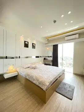 Sewa Apartemen eksklusif Di Jogja Mataram City view merapi