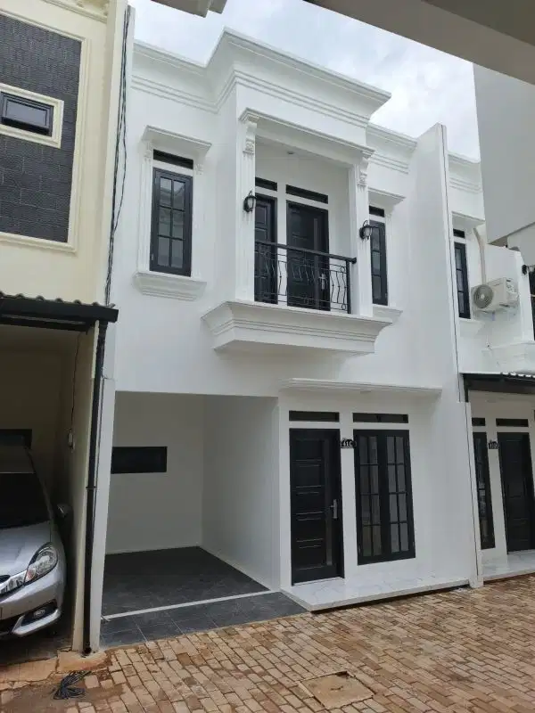 TERMURAH rumah baru siap huni di cluster Jagakarsa tol brigif jaksel